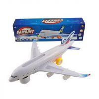 ABtoys (АБтойс) C-00117 Самолет пассажирский ABtoys электромеханический, со световыми и звуковыми эффектами, в коробке