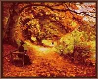 Белоснежка 082-AB Раскраска по номерам Картина Осенние мотивы, 40*50 см