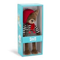 Orange Toys LD046 Lucky Doggy Мягкая игрушка Собачка Lucky Kiki: Утро в Париже, 25 см