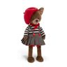 Orange Toys LD046 Lucky Doggy Мягкая игрушка Собачка Lucky Kiki: Утро в Париже, 25 см