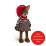 Orange Toys LD046 Lucky Doggy Мягкая игрушка Собачка Lucky Kiki: Утро в Париже, 25 см