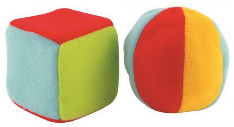 Canpol Babies 250928011 Игровой набор Canpol Babies Кубик и мячик мягкие
