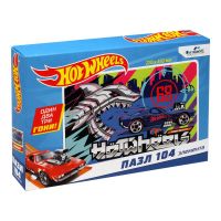 ORIGAMI 07072 Пазл ORIGAMI Hot Wheels На время 104 элемента