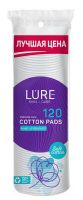 Lure 10446-КК Ватные диски Lure 120 штук