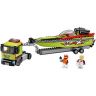 Lego City 60254 Конструктор Лего Город Great Vehicles Транспортировщик скоростных катеров, 238 деталей