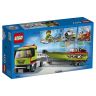 Lego City 60254 Конструктор Лего Город Great Vehicles Транспортировщик скоростных катеров, 238 деталей