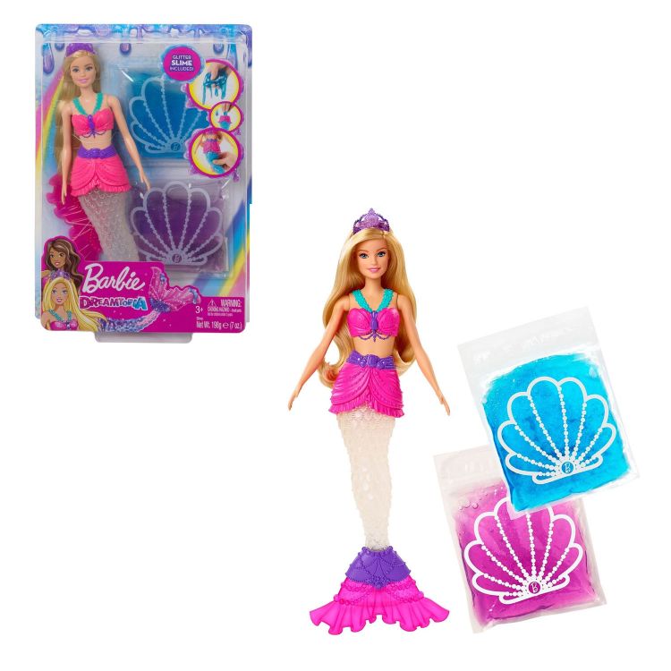 Mattel GKT75 Barbie® Кукла Барби Русалочка со слаймом