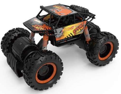 Mattel Т14095 Hot Wheels Машинка монстр-трак фрикционный, 1:16, с амортизаторами, световые эффекты