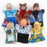 Русский стиль 11203 Кукольный театр "Маша и медведь", 6 персонажей