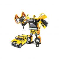 Happy Well 50120hw Робот-трансформер Hummer Roadbot, 1:18, свет, звук (Китай)