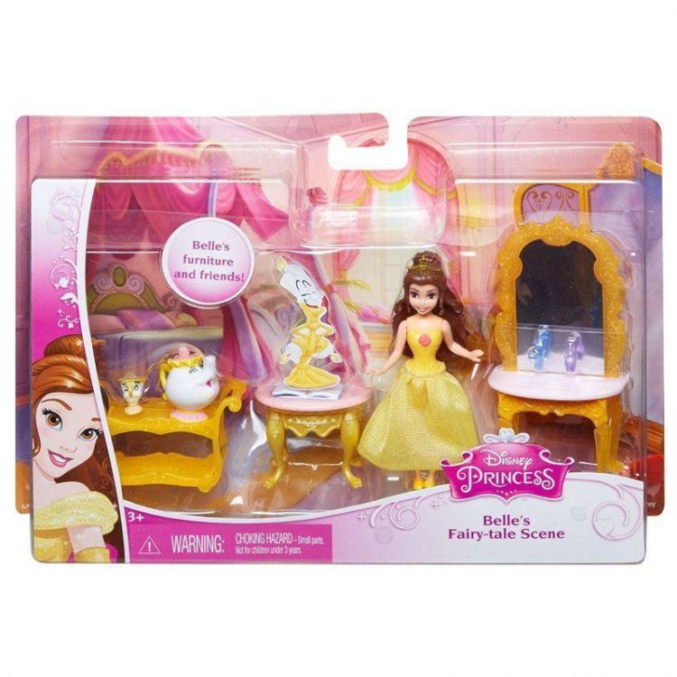 Mattel CJP38 Игровой набор "Сказочные истории с принцессой Белль"