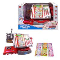 ABtoys PT-00815 Помогаю Маме Касса, в наборе с продуктами, со световыми и звуковыми эффектами