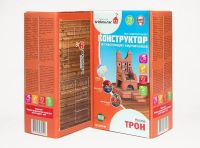 Конструктор "ТРОН" из настоящих кирпичиков (39 деталей)