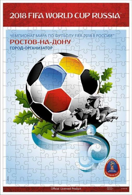 ORIGAMI 03841 Пазл ЧМ 2018 Постеры Ростов-на-Дону, 160 деталей