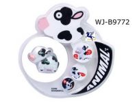 JUNFA RS6199-cow Фигурка мини-животного. Коровка, световые и звуковые эффекты