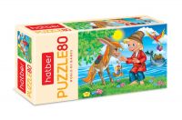 Hatber 80ПЗ5-14471 Пазл Hatber Конек Горбунок 80 элементов А5 формат 165х230мм