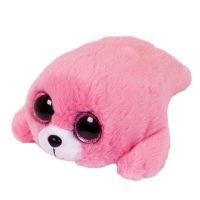 ABtoys M0081 Мягкая игрушка Тюлень, розовый, 18 см