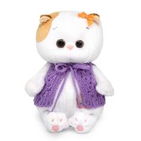BUDI BASA LB-077 Мягкая игрушка BUDI BASA Кошка Ли-Ли BABY в вязаном жилете