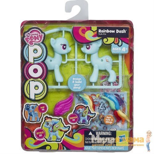 Hasbro A8272 My Little Pony Pop Создай пони Стиль Рейнбоу Дэш