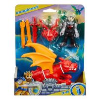 Mattel HCG63 Игровой набор Mattel Imaginext Огнедышащий дракон рыцаря с пусковой установкой