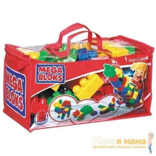 Mega Bloks Конструктор Сумка (200 деталей)