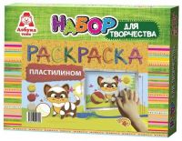 Азбука тойс АПЛ-0002 Аппликация пластилином Кошка