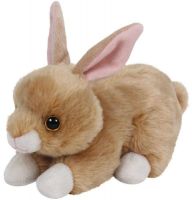 TY 41701 Classic Мягкая игрушка Зайчик Easter Bunnie кремовый, 17 см