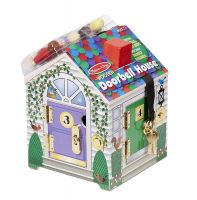 Melissa&Doug 2505 Игровой набор "Создай свой мир "Дом с замочками и персонажами", со звуком