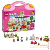 Lego Juniors 10684 Лего Джуниорс Чемоданчик "Супермаркет", 134 детали