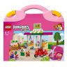 Lego Juniors 10684 Лего Джуниорс Чемоданчик "Супермаркет", 134 детали