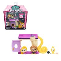 Moose 69414 Disney Doorables S1 Игровой набор с 2 фигурками, Рапунцель: Запутанная история