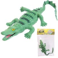 ABtoys (АБтойс) PT-01742 Фигурка Abtoys Юный натуралист Рептилии Крокодил (зеленый), термопластичная резина