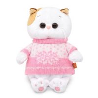 BUDI BASA LB-026 Мягкая игрушка Кошечка Ли-Ли BABY в свитере, 20 см