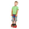 Moby Kids 68559 MobyJumper Тренажер для прыжков со счетчиком, светом и звуком, красный