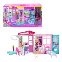 Mattel FXG55 Barbie® Раскладной домик с куклой Барби
