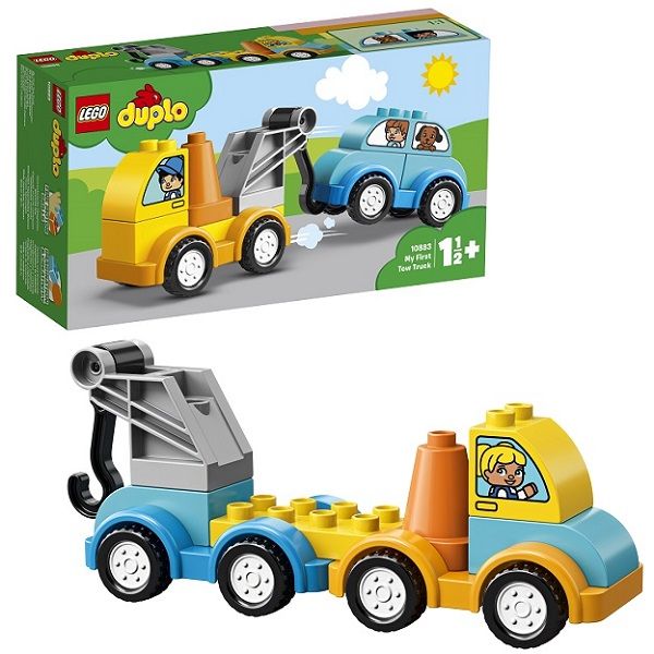 Lego Duplo My First 10883 Конструктор Лего Дупло Мой первый эвакуатор, 11 деталей