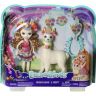 Mattel FRH42 Энчантималс Кукла Луэлла Лама и ее большой друг Флиси