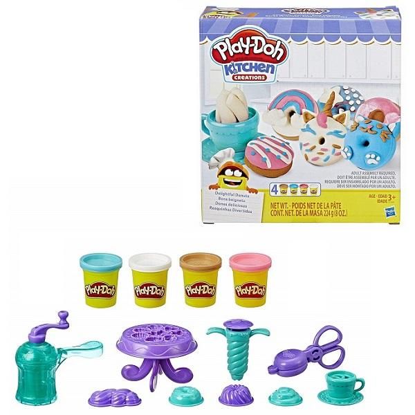 Hasbro E3344 Play-Doh Kitchen Creations Набор игровой Выпечка и пончики