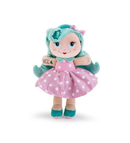 Trudi 64447 Мягкая кукла Труди с голубыми волосами, 28 см