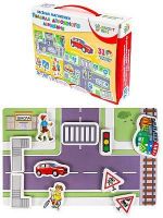 Bright Kids ИН-5521 Развивающая игра BRIGHT KIDS Правила дорожного движения, магнитная