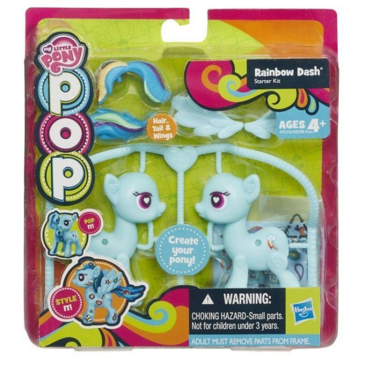 Hasbro A9333 My Little Pony Pop Создай пони Радуга