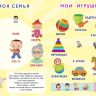 Омега 03690-0 Наклейки развивающие многоразовые Мир вокруг меня