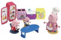 Peppa Pig 15560 Набор "Кухня Пеппы", (3 фигурки, мебель)
