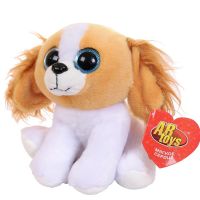 ABtoys (АБтойс) M4948 Мягкая игрушка Abtoys Собачка с пушистыми ушками, 15 см.