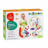 Жирафики 939824 Каталка-ходунок Жирафики Первые шажочки с музыкальным молоточком