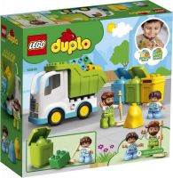 LEGO (Лего) 10945-L Конструктор LEGO DUPLO Town Мусоровоз и контейнеры для раздельного сбора мусора