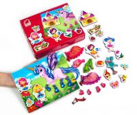 Roter K fer RK2060-04 Развивающая игра Roter K fer Игра магнитная Феи и единорог с магнитным полем