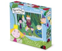 ORIGAMI 02853 Пазл Ben & Holly "Лягушачий пруд", 36 элементов