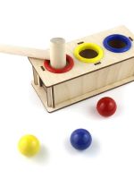 Woodlandtoys 115101 Игровой набор Woodlandtoys Стучалка деревянная 3 отверстия 9*20*6,5 см