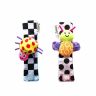TOMY Lamaze 27092 Томи Ламаз Игрушки-погремушки на ручку "Стильная пара браслетиков"